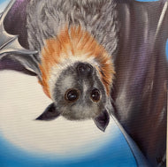 Moonlit Flit - Original Oil Painting