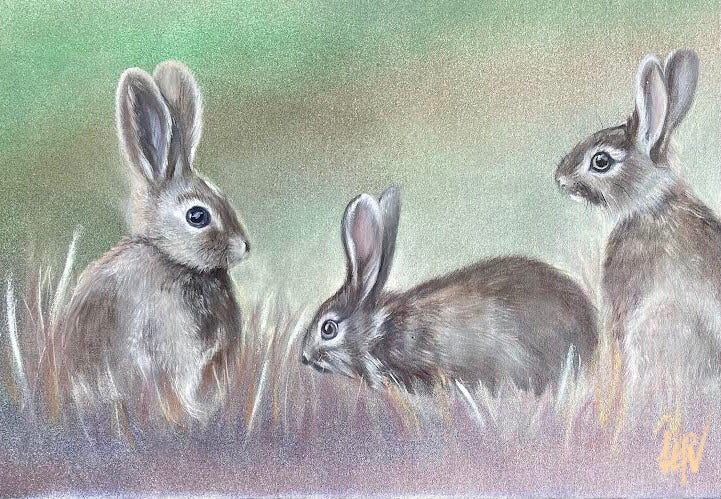 An Abundance of Bunnies - Print