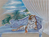 Be The Tiger - Original Oil Painting