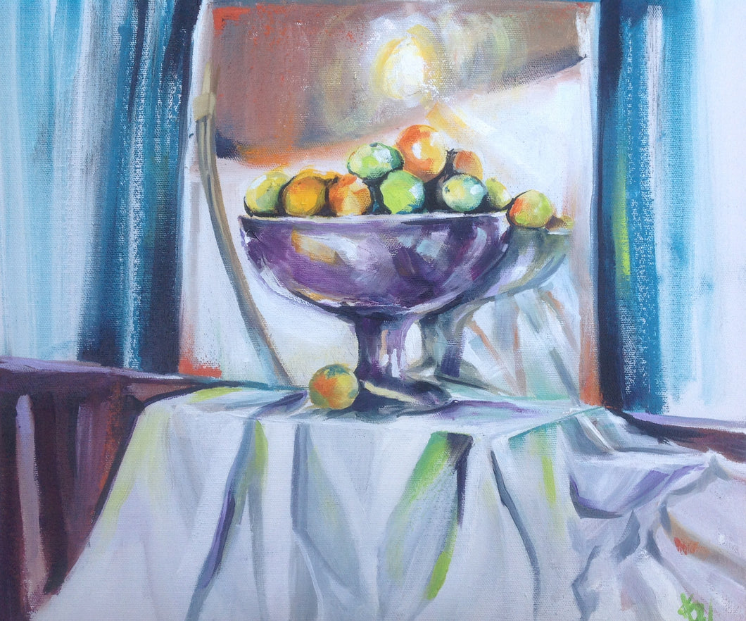 Citrus Tango - Original Oil Painting