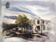 Clouds over Castlemaine - Original Oil Painting ** SOLD**