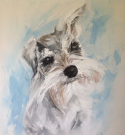 Furry Little Friend - Original Oil Painting ### SOLD ###