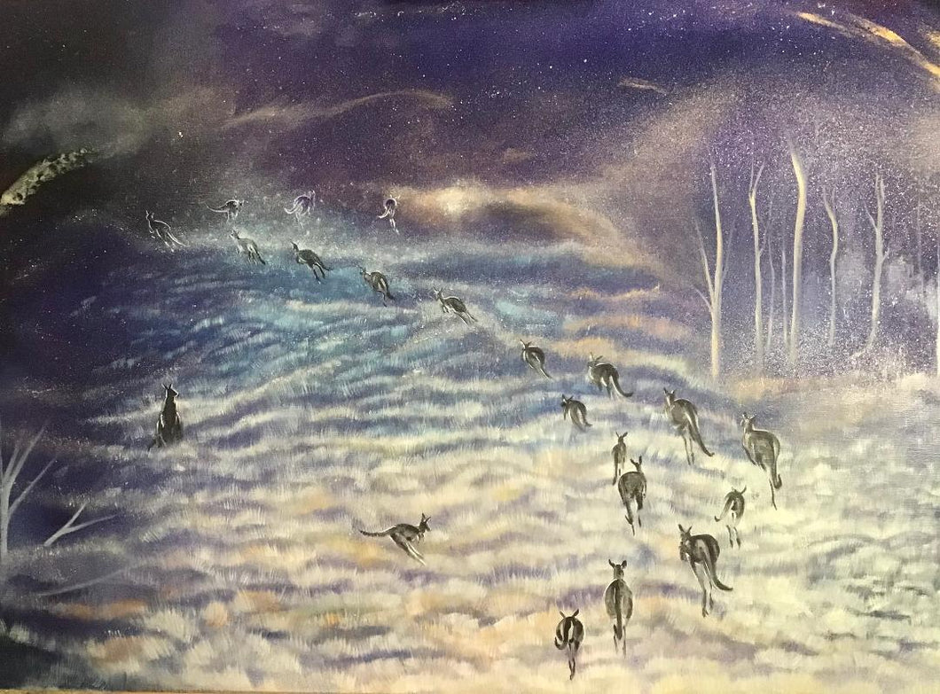 Dream Wanderers - Original Oil Painting ## SOLD ##