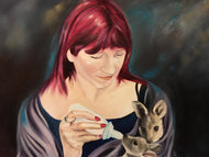 The Milk of Human Kindness - Original Oil Painting