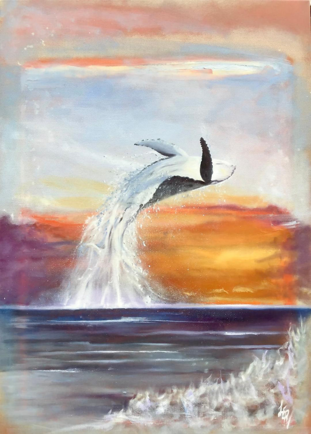 Leap of Faith - Original Oil Painting